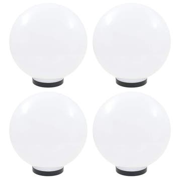 vidaXL LED-bollampen 4 st rond 30 cm PMMA, Verzenden, Nieuw