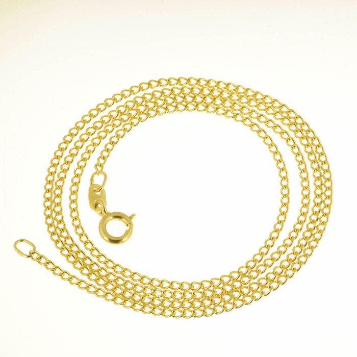 Ketting - 18 karaat Geel goud, Bijoux, Sacs & Beauté, Bijoux anciens