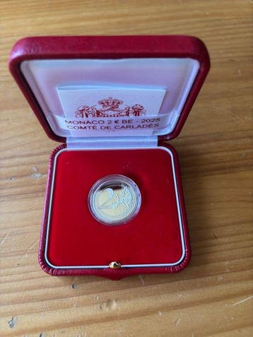 Monaco. 2 Euro 2025 Comté de Carladès Proof