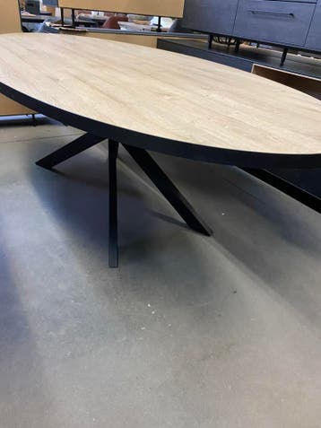 Scarlet eettafel, kleur fresh oak, Nieuw, Overige materialen