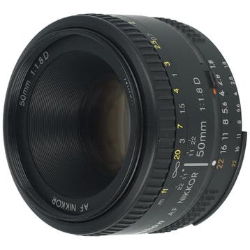 Nikon AF 50mm F/1.8 D | Occasion, Ophalen of Verzenden