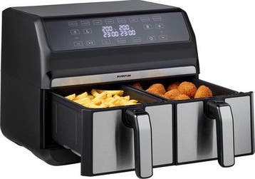 KOOPJESHOEK Inventum GF800HLD Dubbele Airfryer XXL - 8L -..., Verzenden