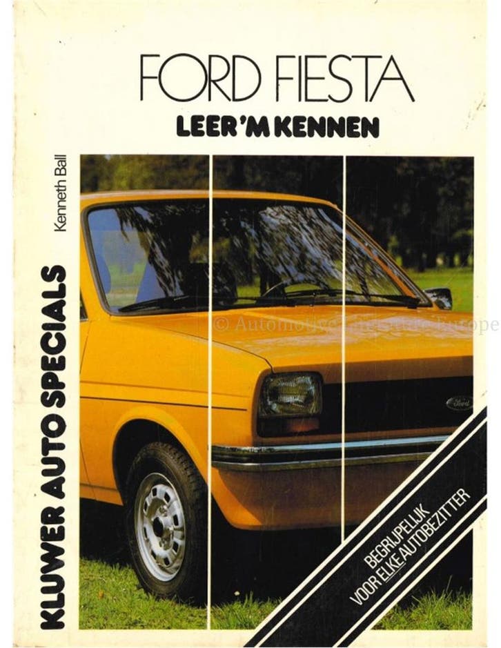1976 - 1979 FORD FIESTA VRAAGBAAK, Autos : Divers, Modes d'emploi & Notices d'utilisation