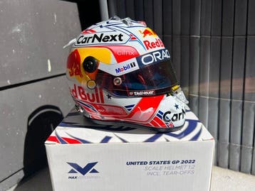 Max Verstappen - 2022 - 1:2-schaalhelm