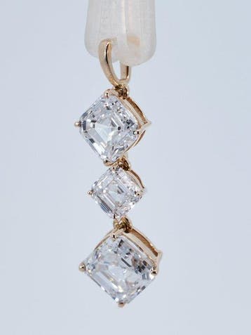 Zonder minimumprijs - Hanger - 14 karaat Geel goud - 2.22ct.