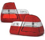 FEUX ARRIÈRE BMW SÉRIE 3 E46 98-01 LED ROUGE CHROMÉ, Verzenden