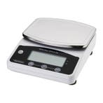 Weegschaal RVS digitaal | Cap. 3 kg | Incl. adapter |, Verzenden, Nieuw in verpakking
