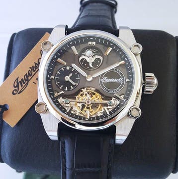 Ingersoll - Automatic - Moon Sun - Half Skeleton - Dual Time