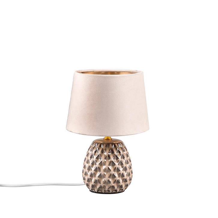 LED Tafellamp - Trion Aroniz - E14 Fitting - Rond - Roze - K, Huis en Inrichting, Lampen | Tafellampen, Nieuw, Verzenden