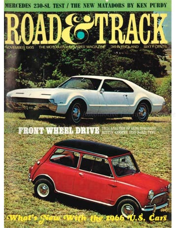 1965 ROAD AND TRACK MAGAZINE NOVEMBER ENGELS, Ophalen of Verzenden, Nieuw