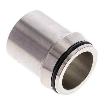 35x4mm Acier inoxydable droit avec extrémité à souder 160, Verzenden, Nieuw