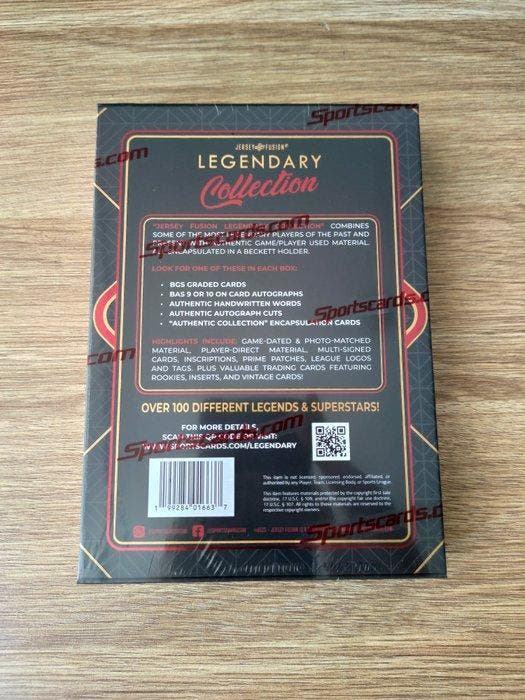 Jersey Fusion Legendary Collection - 1 Sealed box - Near, Verzamelen, Stickers