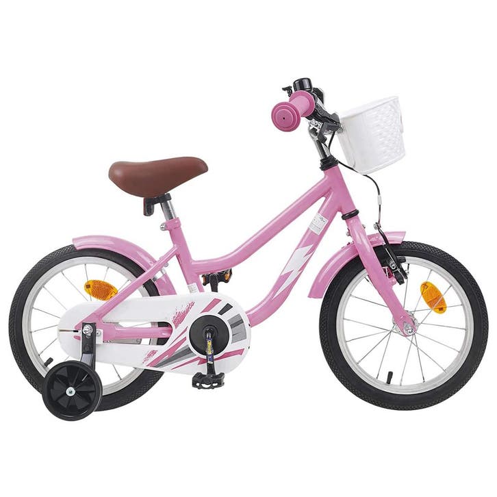 vidaXL Kinderfiets 16 Inch voor 4-6 jaar oud Licht Roze, Fietsen en Brommers, Fietsen | Racefietsen, Nieuw, Verzenden