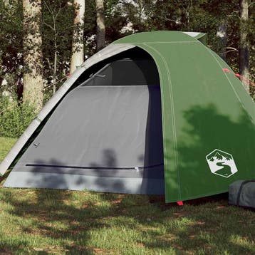 vidaXL Koepeltent 4-persoons waterdicht groen, Verzenden, Nieuw