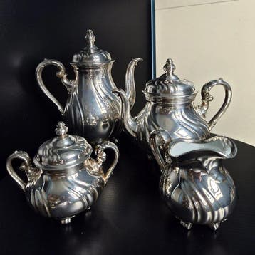 Rosenthal - Koffie- en theeservies (4) - Porselein, Antiquités & Art