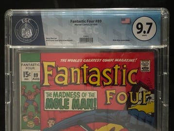 Fantastic Four #89 - EGC 9.7 - 1 Graded comic - Eerste druk
