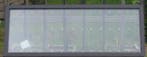 pvc raam , chassis , venster 228 x 88 antraciet ral 7016, Kunststof, Raamkozijn, Nieuw, Ophalen of Verzenden