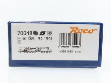 Roco H0 - 70048 - Stoomlocomotief met tender (1) - Rh 52,, Nieuw