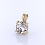 Hanger - 14 karaat Geel goud - 0.90ct. tw. Diamant