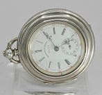 Courvoisier Freres Nr. 27662 - Sterling Silber Taschenuhr -, Handtassen en Accessoires, Horloges | Heren, Nieuw