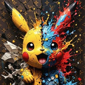 FRIDA (1982) - Pikachu in Louis Vuitton: Color Explosion, Nieuw