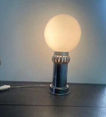 Lamp - chroom - Space age Targetti style