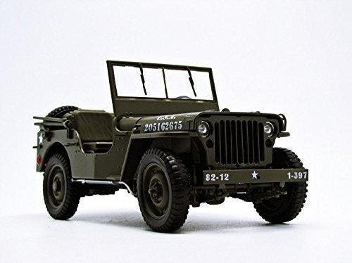 Welly 1:18 - Model militair voertuig - Jeep Willys MB 1941, Kinderen en Baby's, Speelgoed | Overig