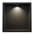 Inbouwnis Wiesbaden Demis 30x30x7cm Met Led Mat Zwart, Ophalen of Verzenden, Nieuw, Bad