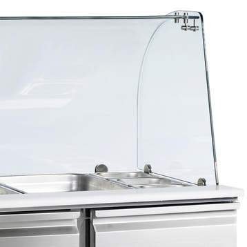 Glasopzet | Tefcold Saladette SA1365 (TOP-16487) Tefcold, Verzenden