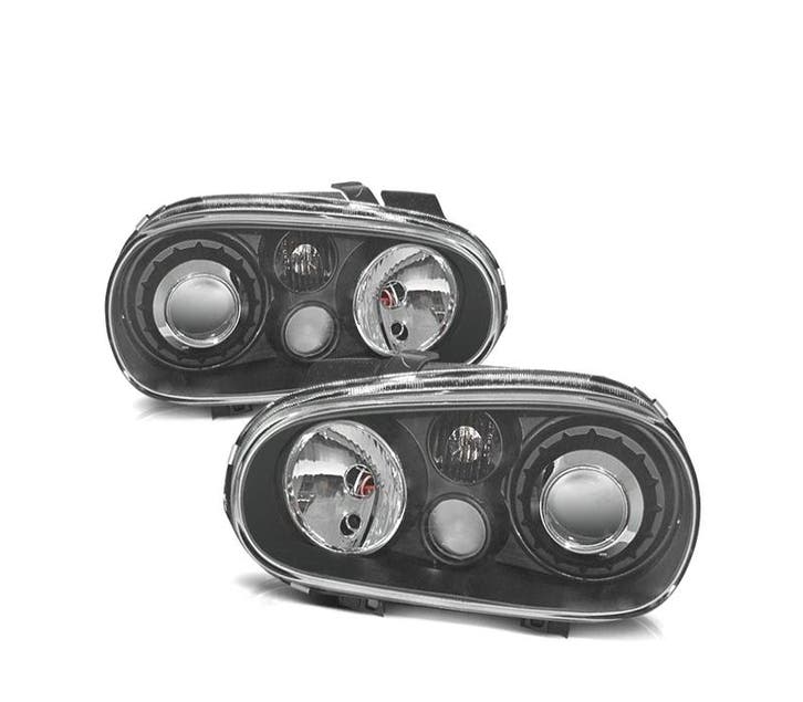 PHARES VOLKSWAGEN VW GOLF 4 LOOK R32 FOND NOIR, Auto-onderdelen, Verlichting, Verzenden