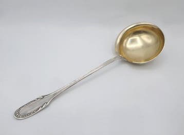 Soeplepel - verguld zilver - .950 zilver - Minerva eerste