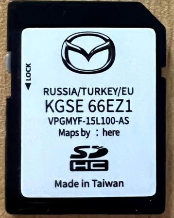 Mazda MZD Connect 2024 Navigatie SD Kaart Europa Origineel !, Verzenden, Nieuw, Update, Mazda