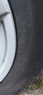 16 INCH VELGEN MET BANDEN Volkswagen Transporter T5, Ophalen of Verzenden, Gebruikt