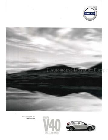 2015 VOLVO V40 CROSS COUNTRY BROCHURE NEDERLANDS, Nieuw