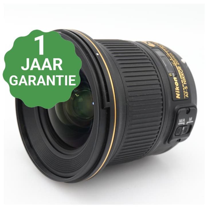 Nikon AF-S 20mm f/1.8G ED | Tweedehands, Audio, Tv en Foto, Foto | Lenzen en Objectieven, Zo goed als nieuw, Verzenden