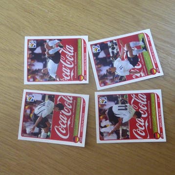 2010 Panini World Cup Stickers 4 x Miroslav Klose, Nieuw