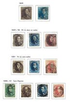 België 1849/1878 - Klassieke periode , Leopold I + II ( davo