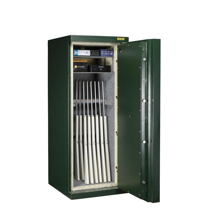 Rosengrens wapenkluis OCC1796 met elektronisch codeslot, Huis en Inrichting, Brandblussers en Brandkasten, Brandkast, Gebruikt