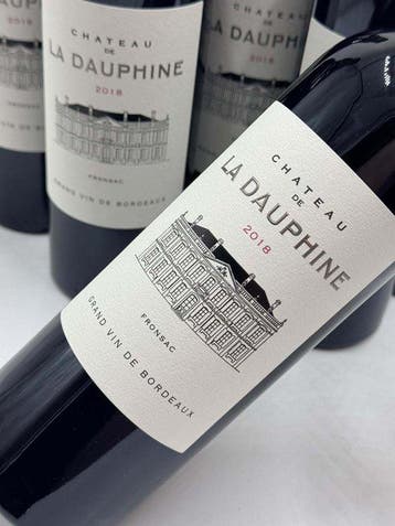 2018 Chateau de La Dauphine - Fronsac - 6 Flessen (0.75, Collections