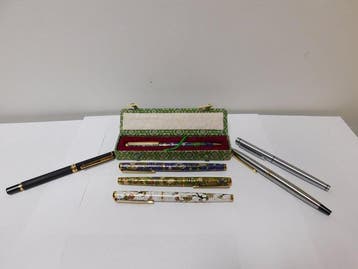 Themacollectie - 7-delig lot vintage Chinese oosterse pennen