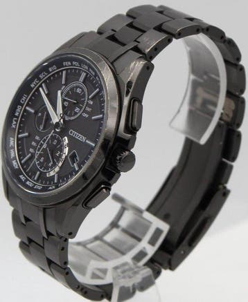 Citizen - Attesa Eco-Drive Radio Controlled Titanium Black, Nieuw