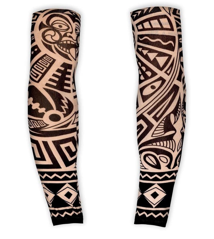 Zwarte Nep Tattoo, Hobby en Vrije tijd, Feestartikelen, Nieuw, Verzenden