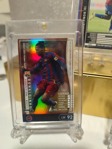 2006/07 Ronaldinho 10 Insert card, Parallel card, Limited, Nieuw