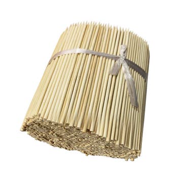Set van 200 bamboestokken (3,5 mm x 25 cm), Verzenden, Nieuw