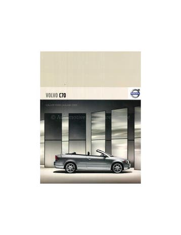 2006 VOLVO C70 CABRIOLET BROCHURE ZWEEDS, Nieuw