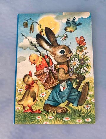 Vojtch Kubašta - Vintage Easter Pop-Up 360° Panorama -