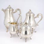 Christofle - Koffie- en theeservies (4) - Pompadour -, Antiek en Kunst