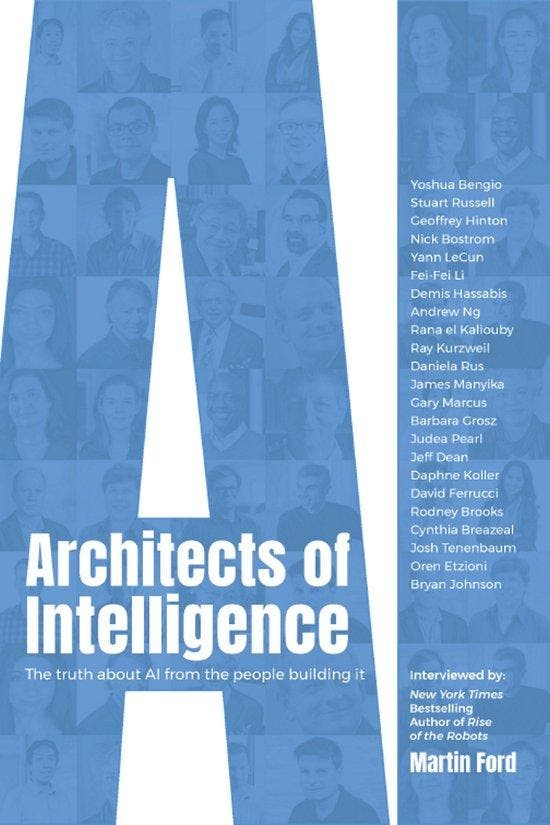 Architects of Intelligence 9781789131512 Martin Ford, Livres, Langue | Anglais, Envoi
