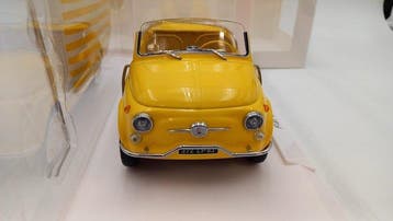 Norev Fiat 500 Jolly 1965 1:18 - Voiture miniature - Fiat, Hobby & Loisirs créatifs