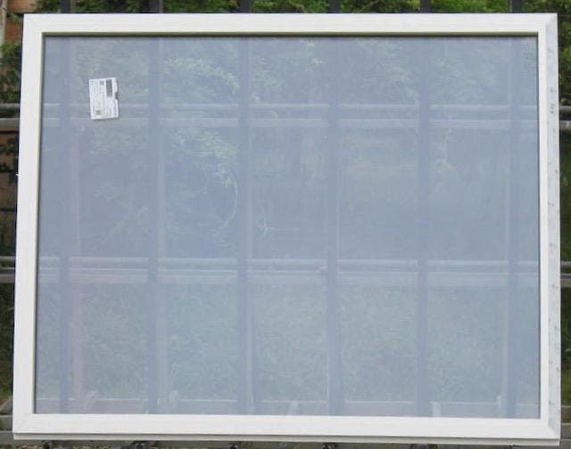 pvc raam , chassis , venster 193 x 155 wit / lichte eik, Doe-het-zelf en Bouw, Raamkozijnen en Schuifdeuren, Inclusief glas, Nieuw